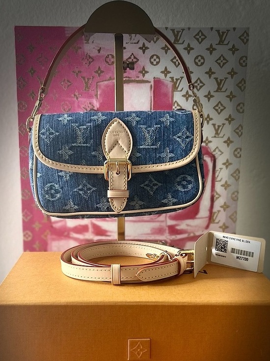 Louis Vuitton Handbags - Louis Vuitton NWT Denim Nano Diane M27700